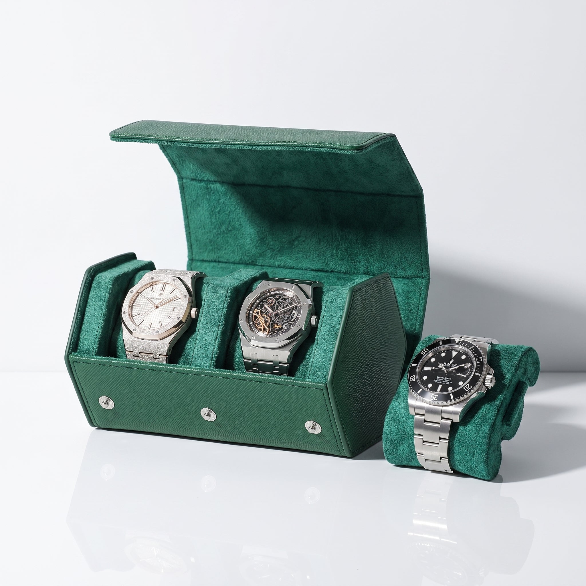 Étui à montres en Cuir – Rempart II