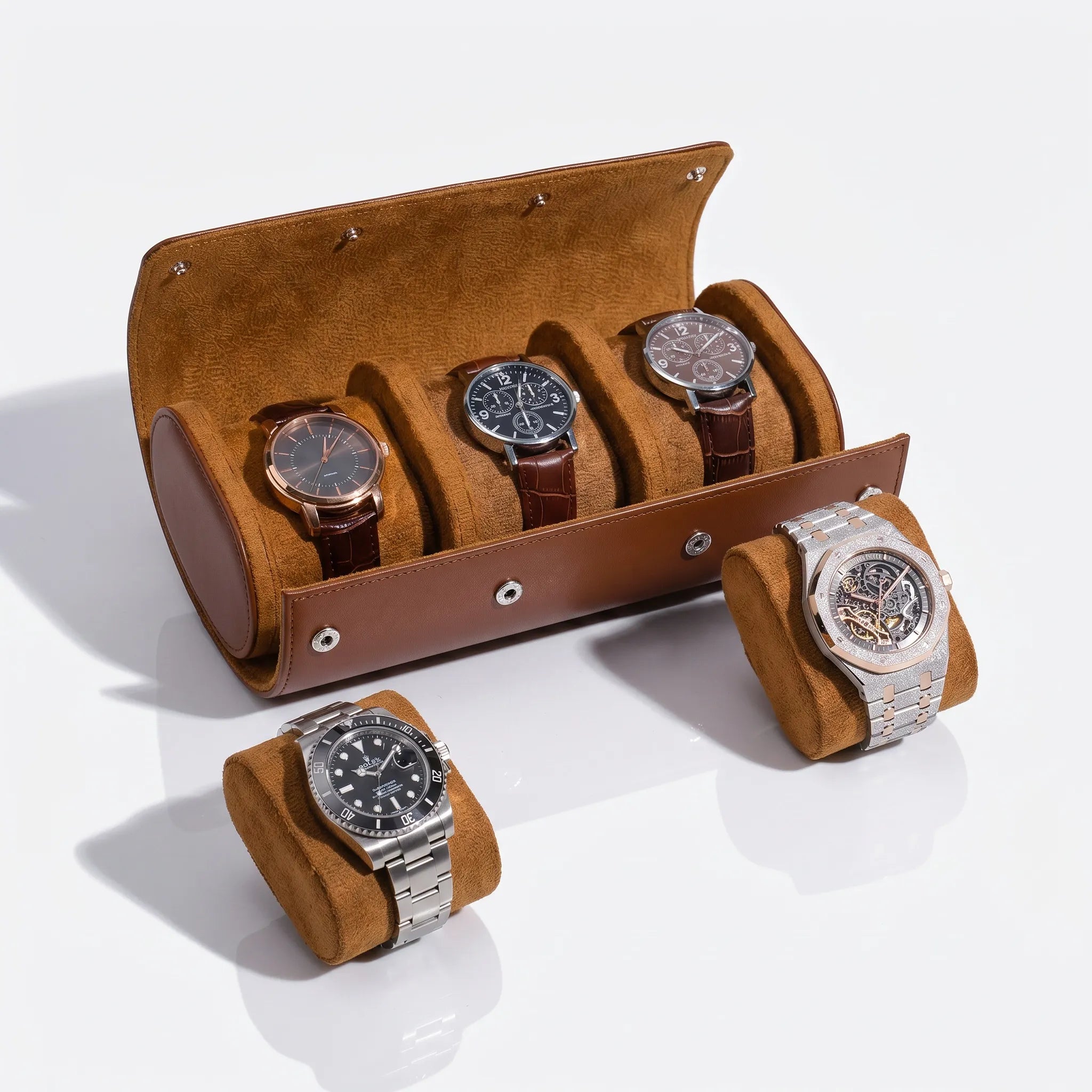 Étui à montres en Cuir – Le Voyageur III