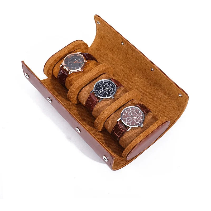Étui à montres en Cuir – Le Voyageur III