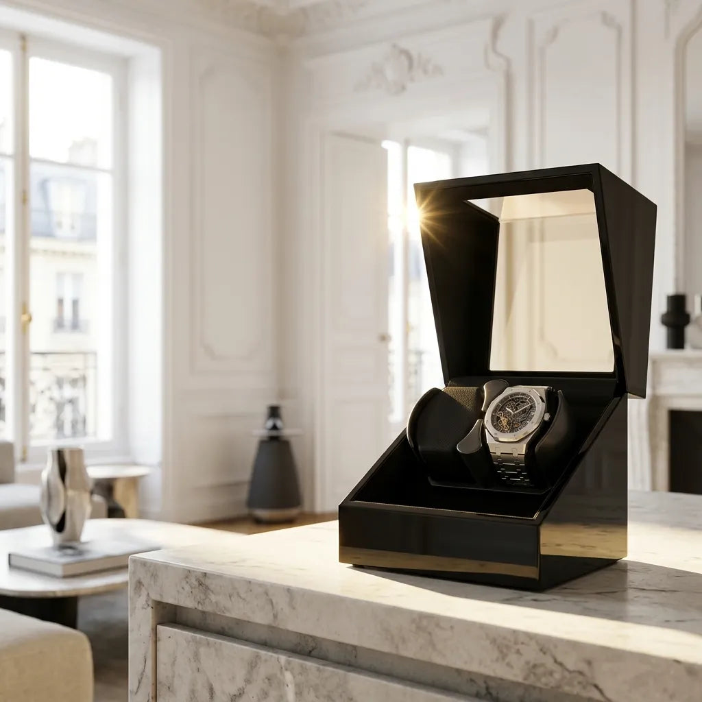Remontoir Laqué – Cristal Onyx II