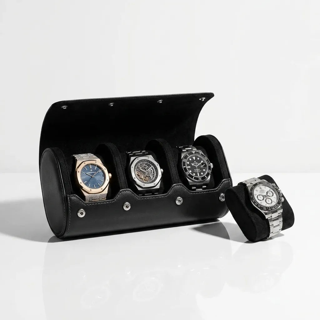 Étui à montres en Cuir – Le Voyageur III