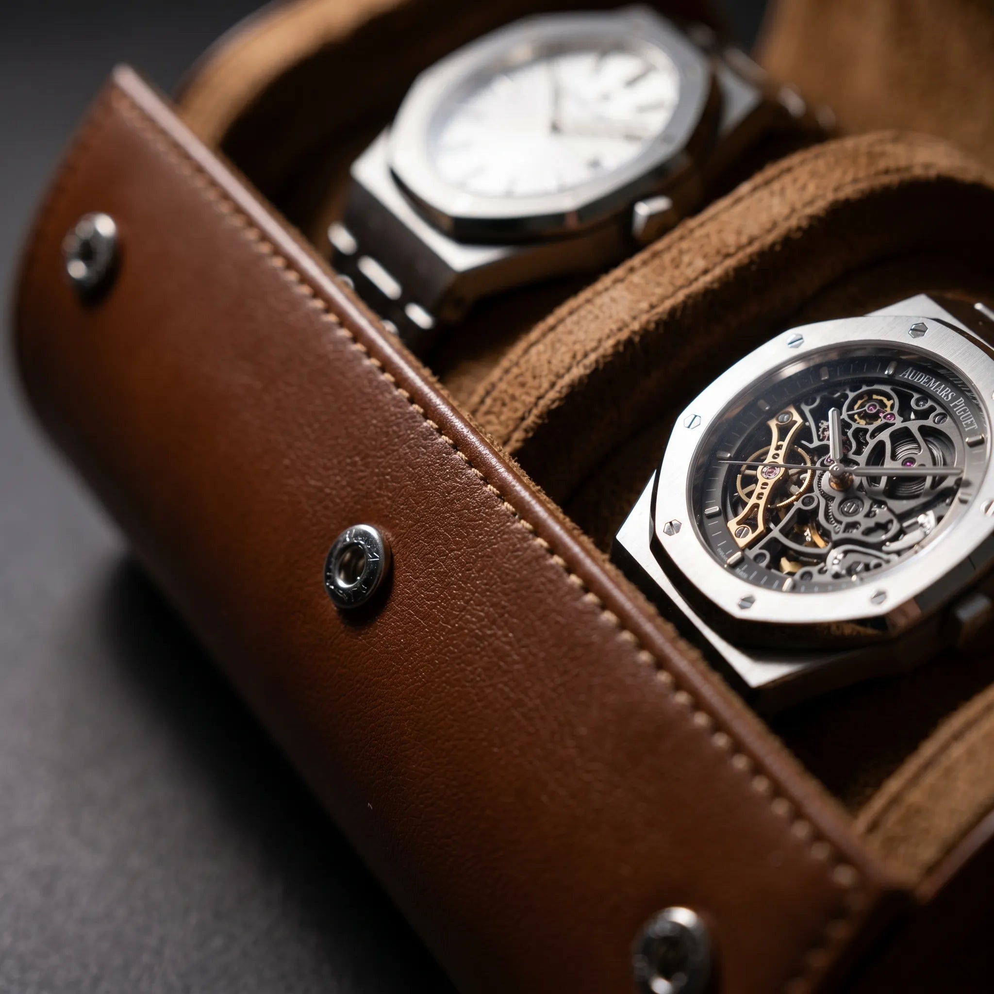 Étui à montres en Cuir – Le Voyageur III