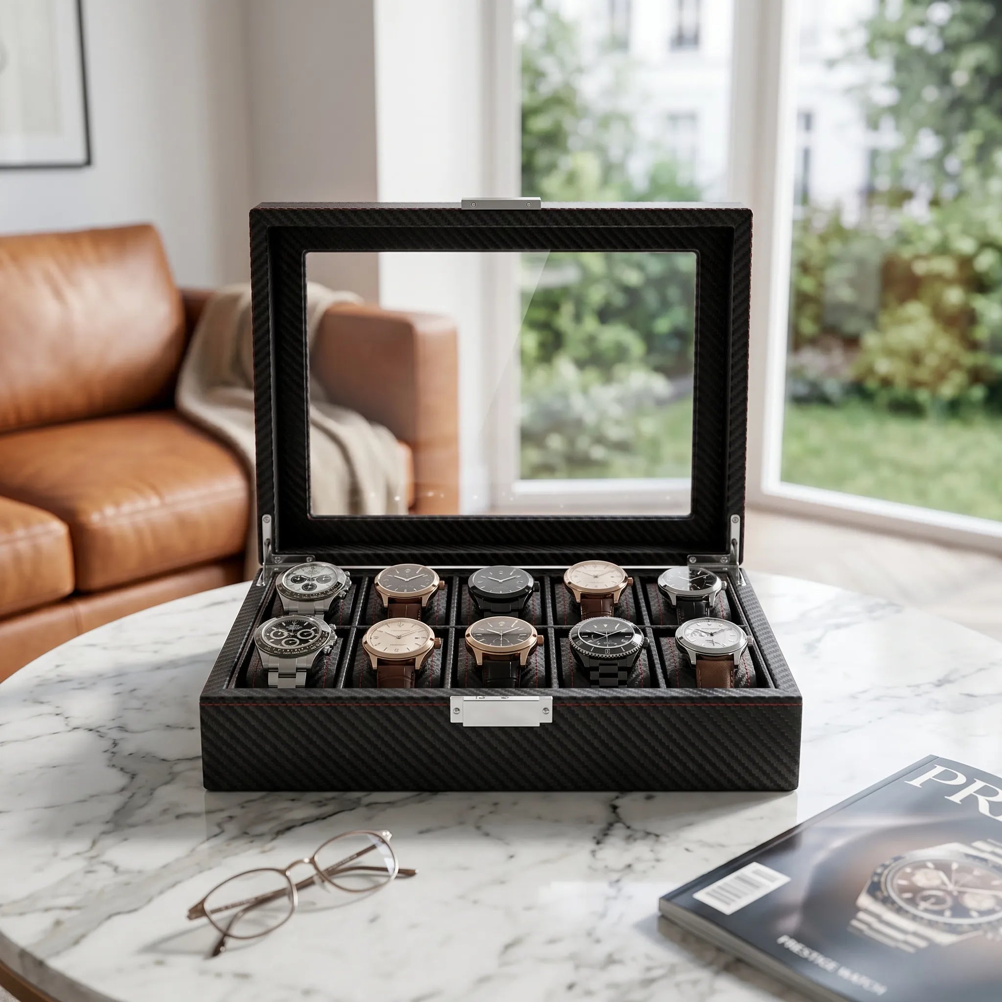 Boîte à Montres – Carbon Nexus X