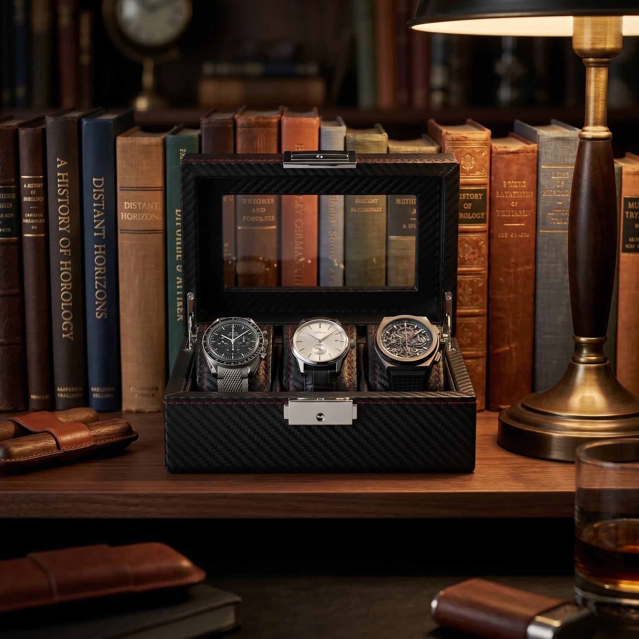 Boîte à Montres – Carbon Nexus III