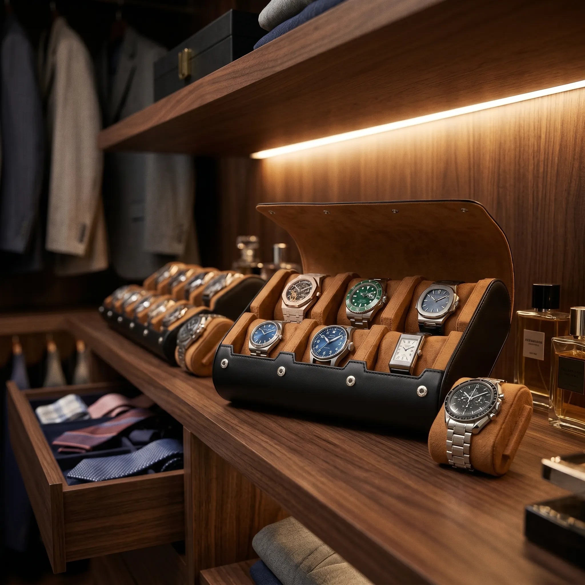 Étui à Montres – Le Voyageur VI